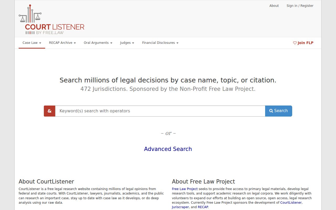 St. Tammany court docket CourtListener RECAP federal docket resource